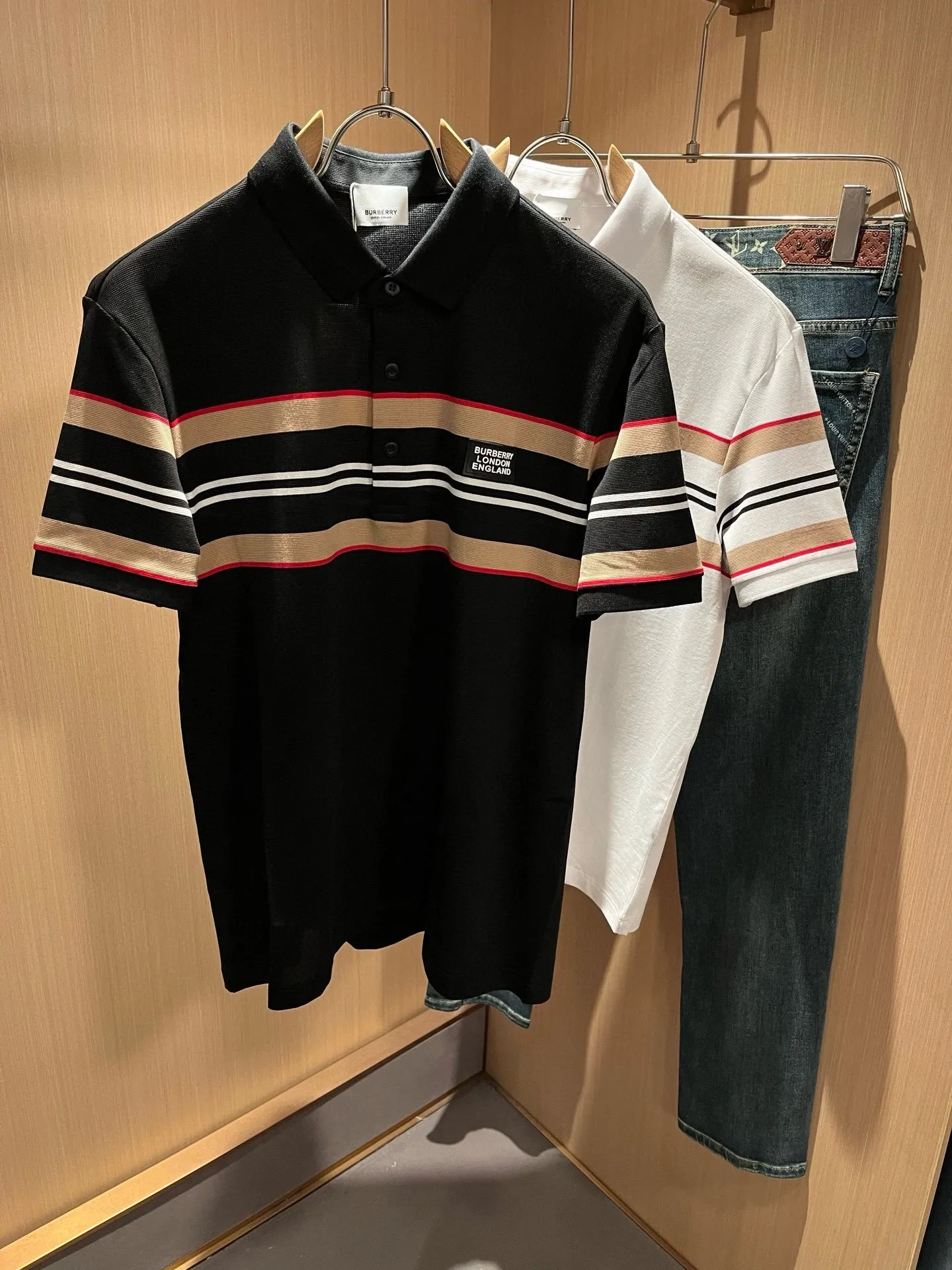 Bur*erry * 2026 New Arrival Polo ， ！ , ！ ！ Breathable , ！ logo ！ ! ！ Premium .Size:M-3XL